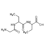 CAS 登录号：114148-85-5， 2-{[2-(甘氨酰亚氨基)丁酰基]氨基}丁酸