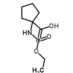 CAS#: 114341-99-0, 1-[(Ethoxycarbonyl)Amino]Cyclopentanecarboxylic Acid