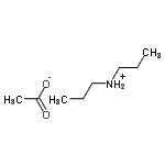 CAS 登录号：114389-69-4， N-丙基-1-丙铵乙酸酯