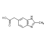 CAS#: 114402-92-5, (2-Methyl-1H-Benzimidazol-6-Yl)Acetic Acid