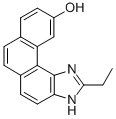 CAS#: 114460-41-2, 2-Ethyl-3H-phenanthro(3,4-d)imidazol-10-ol
