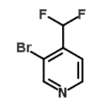 CAS#: 114468-05-2, 3-Bromo-4-(Difluoromethyl)Pyridine