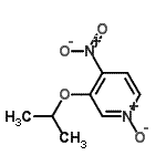 CAS 登录号：114549-64-3， 3-异丙氧基-4-硝基吡啶1-氧化物