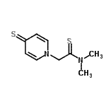 CAS 登录号：114570-98-8， N,N-二甲基-2-(4-硫代-1(4H)-吡啶基)硫代乙酰胺