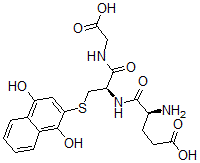 CAS#: 114576-98-6, 3-(Glutathion-S-Yl)-1,4-Naphthoquinone
