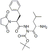 CAS 登录号：114646-30-9， 叔丁基N-[(2S)-1-[[(3S)-1-(1-氨基-1-氧代-3-苯基丙烷-2-基)-2,5-二氧代吡咯烷-3-基]氨基]-4-甲基-1-氧代戊烷-2-基]氨基甲酸酯