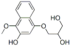 CAS#: 114661-85-7, 3-(3-Hydroxy-4-Methoxynaphthalen-1-Yl)Oxypropane-1,2-Diol
