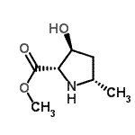 CAS 登录号：114681-13-9， 甲基(3S,5S)-3-羟基-5-甲基-L-脯氨酸酯