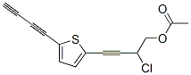 CAS 登录号：114691-31-5， [4-(5-丁-1,3-二炔基噻吩-2-基)-2-氯丁-3-炔基]乙酸酯