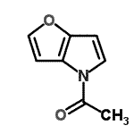 CAS 登录号：114810-50-3， 1-(4H-呋喃并[3,2-b]吡咯-4-基)乙酮