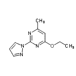 CAS#: 114834-01-4, 4-Ethoxy-6-Methyl-2-(1H-Pyrazol-1-Yl)Pyrimidine