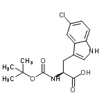 CAS 登录号：114873-08-4， 5-氯-N-{[(2-甲基-2-丙基)氧基]羰基}-L-色氨酸
