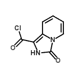 CAS 登录号：114897-97-1， 3-氧代-2,3-二氢咪唑并[1,5-a]吡啶-1-甲酰氯