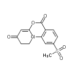 CAS#: 114911-83-0, 3-Oxo-1-Cyclohexen-1-Yl 2-Chloro-4-(Methylsulfonyl)Benzoate