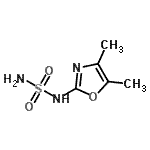 CAS#: 114913-05-2, N-(4,5-Dimethyl-1,3-Oxazol-2-Yl)Sulfuric Diamide