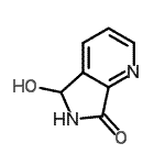 CAS#: 115012-10-7, 5-Hydroxy-5,6-Dihydro-7H-Pyrrolo[3,4-b]Pyridin-7-One