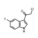 CAS#: 115027-06-0, 2-Chloro-1-(5-Fluoro-1H-Indol-3-Yl)Ethanone