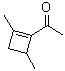 CAS 登录号：115142-98-8， 1-(2,4-二甲基-1-环丁烯-1-基)乙酮