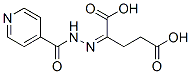 CAS 登录号：1152-31-4， (2E)-2-(吡啶-4-羰基异二氮烯)戊烷二酸
