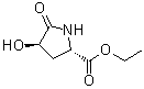 CAS 登录号：115223-52-4， (4R)-4-羟基-5-氧代-L-脯氨酸乙酯