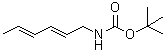 CAS#: 115270-12-7, 2-Methyl-2-Propanyl (2E,4E)-2,4-Hexadien-1-Ylcarbamate