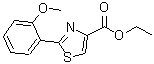 CAS 登录号：115299-16-6， 2-(2-甲氧基苯基)-1,3-噻唑-4-羧酸乙酯