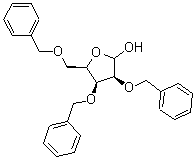 CAS 登录号：115563-43-4， 2,3,5-三-O-苄基-D-来苏呋喃糖