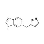 CAS#: 115575-12-7, 5-(1H-Imidazol-1-Ylmethyl)-1H-Benzimidazole