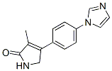 CAS 登录号：115621-49-3， 4-(4-咪唑-1-基苯基)-3-甲基-1,5-二氢吡咯-2-酮