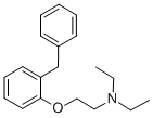 CAS 登录号：1157-87-5， N,N-二乙基-2-[2-(苯基甲基)苯氧基]乙胺
