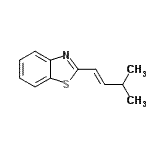 CAS#: 115755-10-7, 2-[(1E)-3-Methyl-1-Buten-1-Yl]-1,3-Benzothiazole