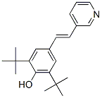 CAS#: 115816-05-2, 2,6-Bis(1,1-Dimethylethyl)-4-(2-(3-Pyridinyl)Ethenyl)Phenol