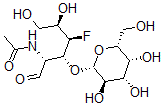 CAS 登录号：115973-73-4， 2-乙酰氨基-2,4-二脱氧-4-氟-3-O-吡喃半乳糖基吡喃葡萄糖