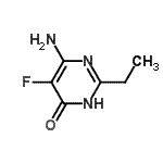 CAS#: 116092-12-7, 6-Amino-2-Ethyl-5-Fluoro-4(1H)-Pyrimidinone