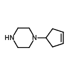 CAS#: 116163-29-2, 1-(3-Cyclopenten-1-Yl)Piperazine