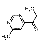 CAS#: 116186-30-2, 1-(6-Methyl-4-Pyrimidinyl)-1-Propanone
