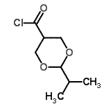 CAS 登录号：116193-73-8， 2-异丙基-1,3-二恶烷-5-甲酰氯