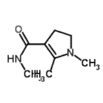 CAS#: 116195-46-1, N,1,2-Trimethyl-4,5-Dihydro-1H-Pyrrole-3-Carboxamide