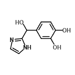 CAS#: 116218-74-7, 4-[Hydroxy(1H-Imidazol-2-Yl)Methyl]-1,2-Benzenediol