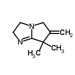 CAS#: 116346-02-2, 7,7-Dimethyl-6-Methylene-2,5,6,7-Tetrahydro-3H-Pyrrolo[1,2-a]Imidazole
