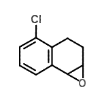 CAS#: 116383-67-6, 4-Chloro-1A,2,3,7B-Tetrahydronaphtho[1,2-b]Oxirene