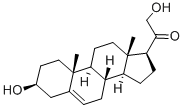 CAS 登录号：1164-98-3， 2-羟基-1-[(3S,8S,9S,10R,13S,14S,17S)-3-羟基-10,13-二甲基-2,3,4,7,8,9,11,12,14,15,16,17-十二氢-1H-环戊并[a]菲-17-基]乙酮