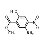 CAS#: 116448-91-0, Methyl 5-Amino-2-Methyl-4-Nitrobenzoate