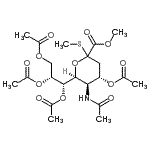 CAS#: 116450-06-7, Methyl 4,7,8,9-tetra-O-acetyl-2-thio-N-acetyl-alpha-D-neuraminic acid methyl ester