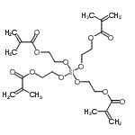 CAS#: 116491-91-9, Silanetetrayltetrakis(Oxy-2,1-Ethanediyl) Tetrakis(2-Methylacrylate)
