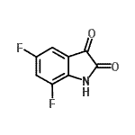 CAS#: 116570-41-3, 5,7-Difluoro-1H-Indole-2,3-Dione