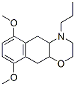 CAS#: 116584-94-2, 6,9-Dimethoxy-4-N-Propyl-2,3,4a,5,10,10a-Hexahydro-4H-Naphth(2,3-b)(1,4)Oxazine