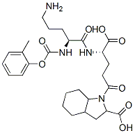 CAS 登录号：116587-12-3， 1-(N(2)-苄氧羰基鸟氨酰-gamma-谷氨酰)八氢-1H-吲哚-2-羧酸