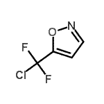 CAS 登录号：116611-76-8， 5-[氯(二氟)甲基]-1,2-恶唑