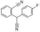 CAS 登录号：116617-31-3， 2-氰基-alpha-(4-氟苯基)-苯乙腈